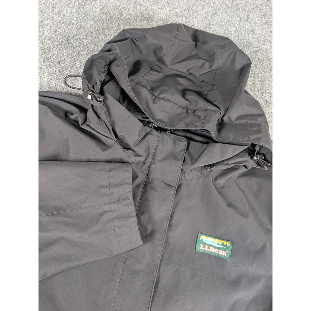 LL Bean Sweater Fleece 3 in 1 Jacket‎ Womens 2X Black (Outer Shell Only)